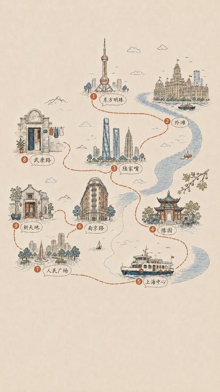足迹地图示例二