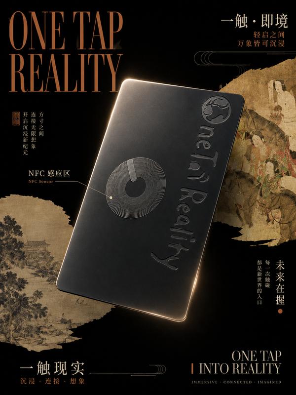 纪念品卡片海报概念展示